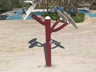 小區(qū)安裝戶外健身器材案例